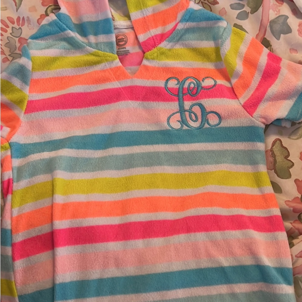 Monogram “C” beach cover up